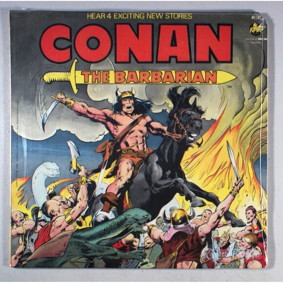Conan the Barbarian - Exciting New Stories (1976) [SEALED] Vinyl LP • Power - Picture 1 of 2